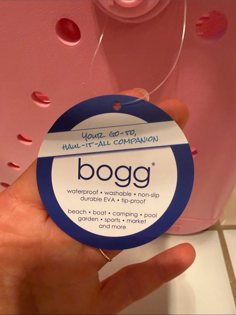 Baby Bogg Bag in Blowing Pink Bubbles